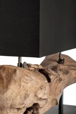 Lampade Da Tavolo>Bizzotto LAMPADA TAV. KLETA NERO H55