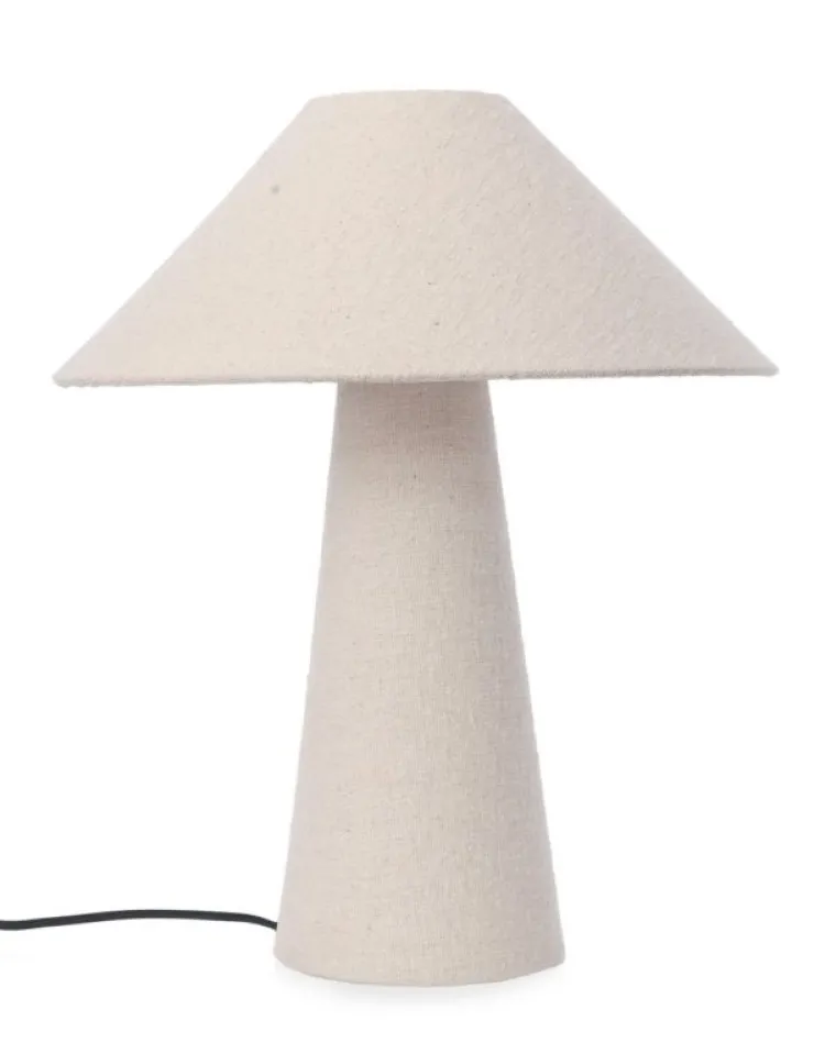 Lampade Da Tavolo>Bizzotto LAMPADA TAV. LAMKI CREMA H46