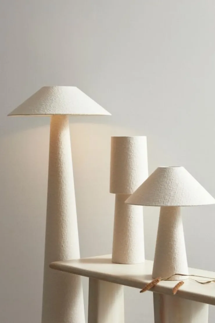 Lampade Da Tavolo>Bizzotto LAMPADA TAV. LAMKI CREMA H46