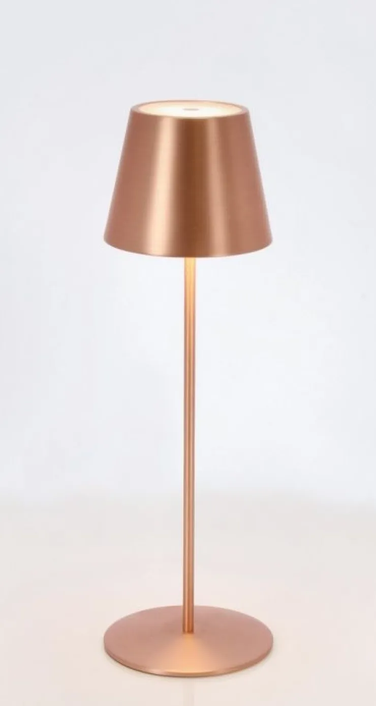 Illuminazione>Bizzotto LAMPADA TAV. LED ETNA BRONZO H38