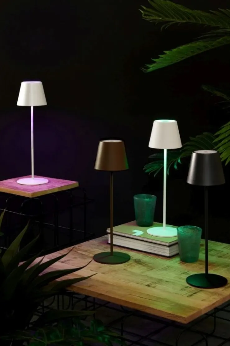 Illuminazione>Bizzotto LAMPADA TAV. LED ETNA NERO H38