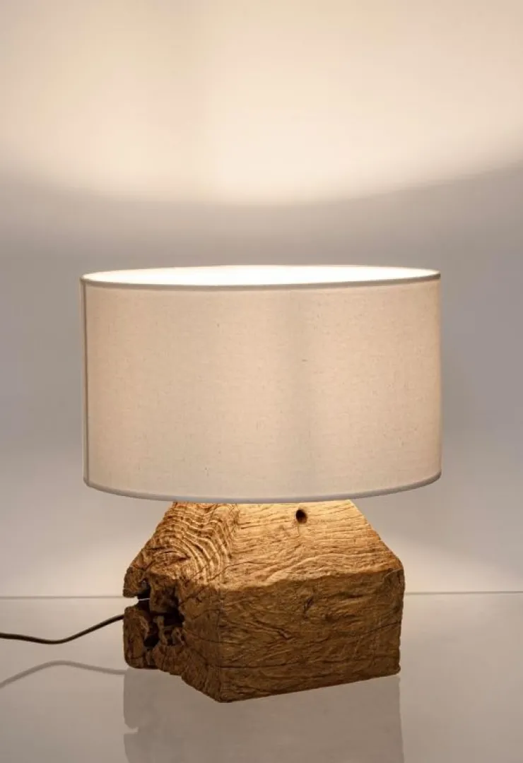 Lampade Da Tavolo>Bizzotto LAMPADA TAV. LUMEN BIANCO H40