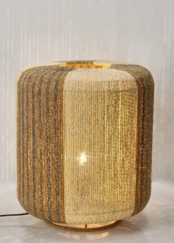 Lampade Da Tavolo>Bizzotto LAMPADA TAV. MALI BEIGE GRIGIO MARR D34