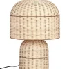 Lampade Da Tavolo>Bizzotto LAMPADA TAV. SIKKIM RATTAN H61
