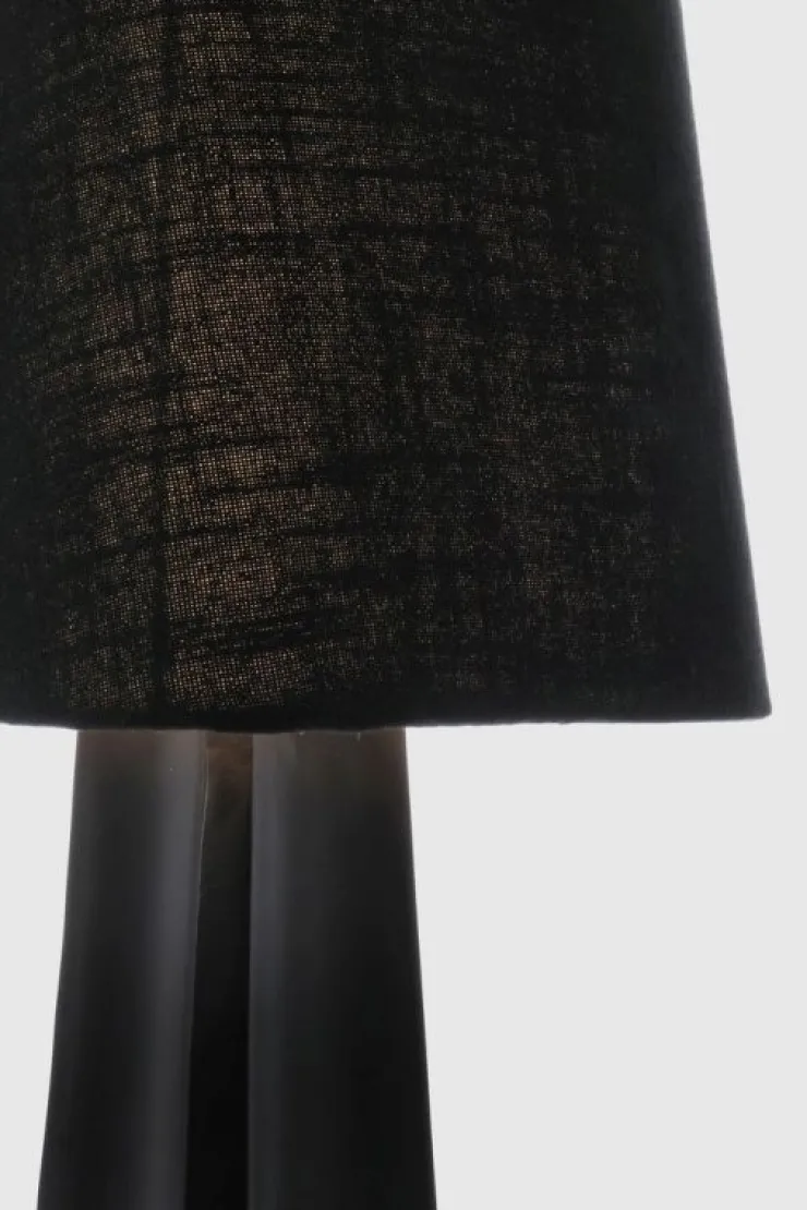 Lampade Da Tavolo>Bizzotto LAMPADA TAV. TRIPURA NERO H61