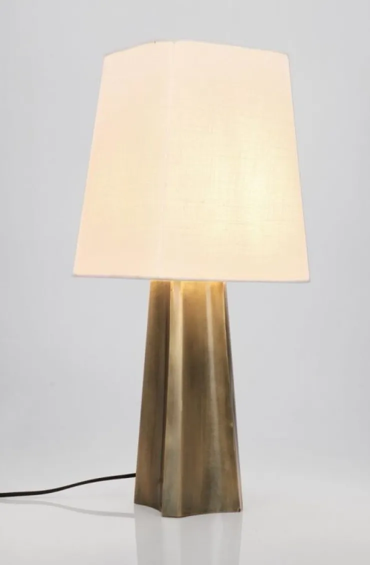 Lampade Da Tavolo>Bizzotto LAMPADA TAV. TRIPURA ORO H61