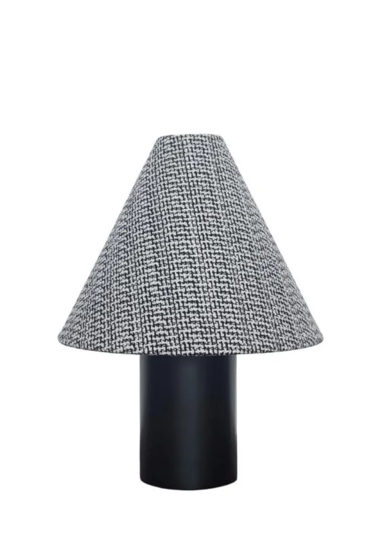 Lampade Da Tavolo>Bizzotto LAMPADA TAV. VARUNI SVAS NER MELANGE H41