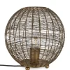 Lampade Da Tavolo>Bizzotto LAMPADA TAVOLO INAY TONDO DORATO D26