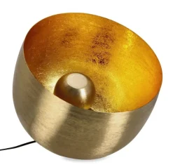 Lampade Da Tavolo>Bizzotto LAMPADA TAVOLO ISHAM ORO H32