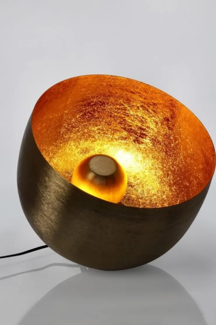 Lampade Da Tavolo>Bizzotto LAMPADA TAVOLO ISHAM ORO H32