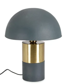 Lampade Da Tavolo>Bizzotto LAMPADA TAVOLO ISHAN BLU H40