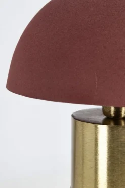 Lampade Da Tavolo>Bizzotto LAMPADA TAVOLO ISHAN BORDEAUX H40
