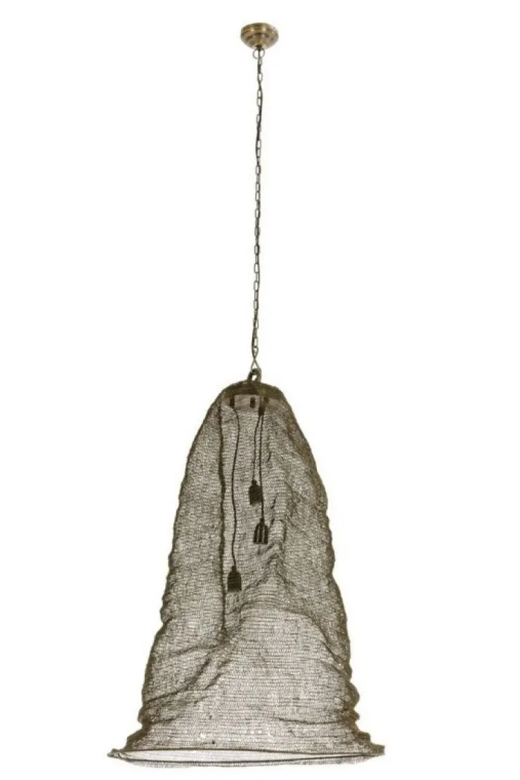 Lampadari>Bizzotto LAMPADARIO AMISH LONG BRASS