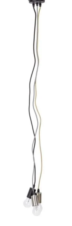 Lampadari>Bizzotto LAMPADARIO 3LUCI OLDISH LIGHT MET