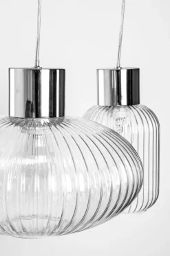 Lampadari>Bizzotto LAMPADARIO 3LUCI SHOWY RETT TRASP-ARG