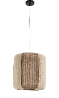 Lampadari>Bizzotto LAMPADARIO MALI BEIGE GRIGIO MARRONE H37