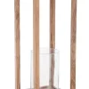 Lanterne>Bizzotto LANTERNA AIMI 1M LEGNO NATURALE H64