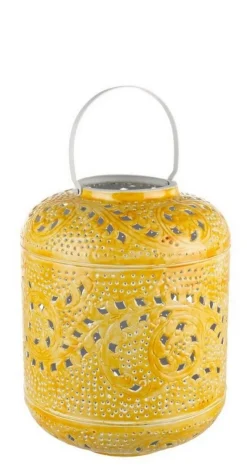Lanterne>Bizzotto LANTERNA ELEONORE CIL GIALLO S