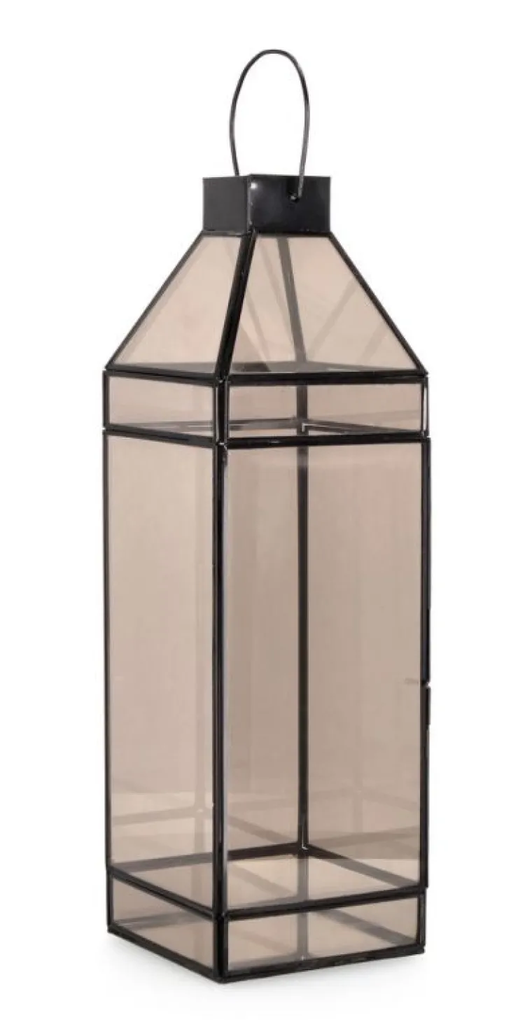 Lanterne>Bizzotto LANTERNA SIWAN 1M VT NERO H52,7