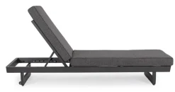 Lettini, Sdraio E Chaise Longue>Bizzotto LETTINO IN ALLUMINIO ANTRACITE WG21 - INFINITY