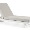 Lettini, Sdraio E Chaise Longue>Bizzotto LETTINO IN ALLUMINIO BIANCO WG20 - INFINITY