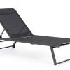 Lettini, Sdraio E Chaise Longue>Bizzotto LETTINO IN ALLUMINIO CON RUOTE ANTRACITE - TAYLOR