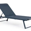 Lettini, Sdraio E Chaise Longue>Bizzotto LETTINO IN ALLUMINIO NAVY - TAYLOR