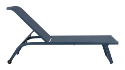 Lettini, Sdraio E Chaise Longue>Bizzotto LETTINO IN ALLUMINIO NAVY - TAYLOR