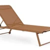 Lettini, Sdraio E Chaise Longue>Bizzotto LETTINO IN ALLUMINIO PECAN - TAYLOR