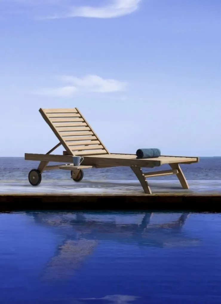 Lettini, Sdraio E Chaise Longue>Bizzotto LETTINO IN TEAK - MARYLAND