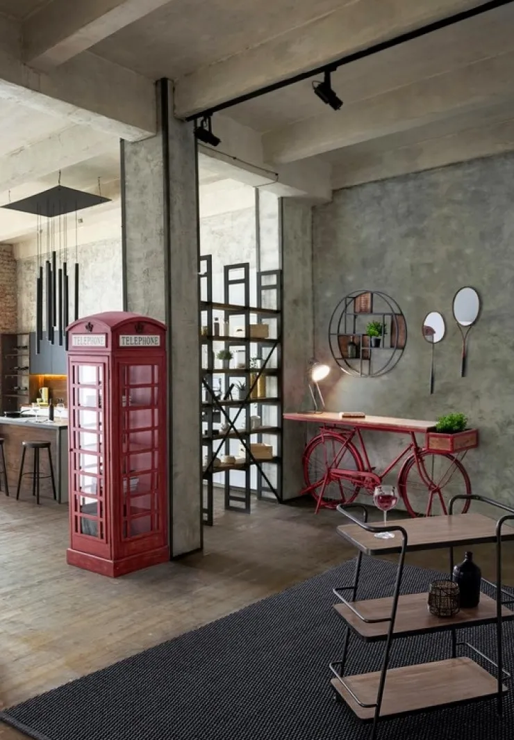 Librerie>Bizzotto LIBRERIA IN LEGNO - RED CABIN