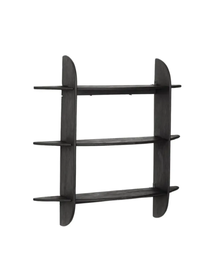 Mensole E Pensili>Bizzotto MENSOLA 3P WESTWOOD NERO