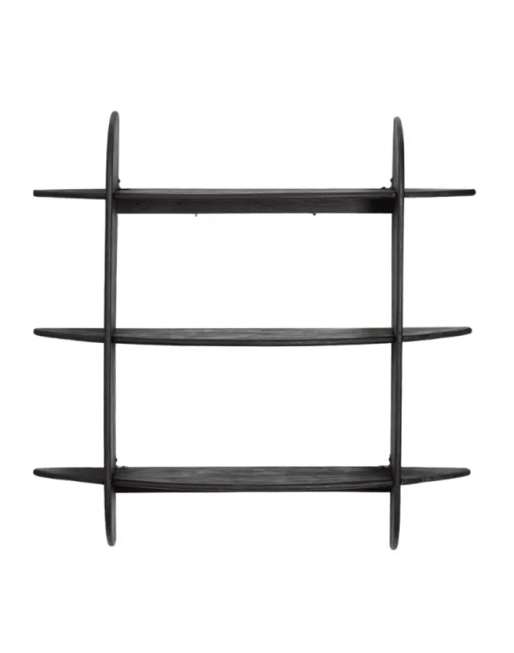 Mensole E Pensili>Bizzotto MENSOLA 3P WESTWOOD NERO