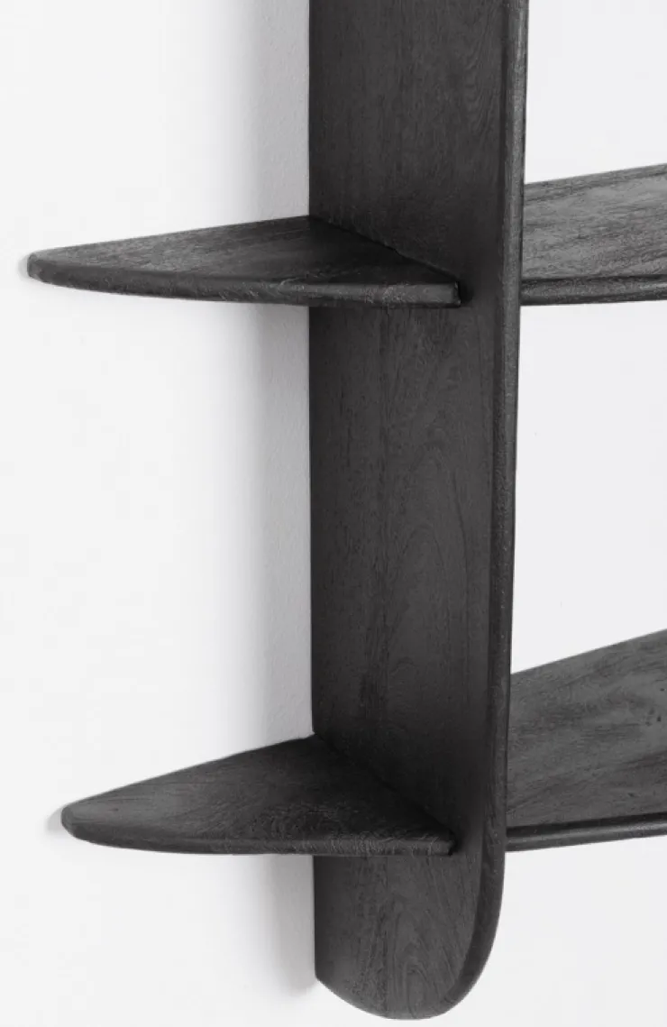 Mensole E Pensili>Bizzotto MENSOLA 3P WESTWOOD NERO