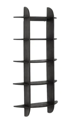 Mensole E Pensili>Bizzotto MENSOLA 5P WESTWOOD NERO