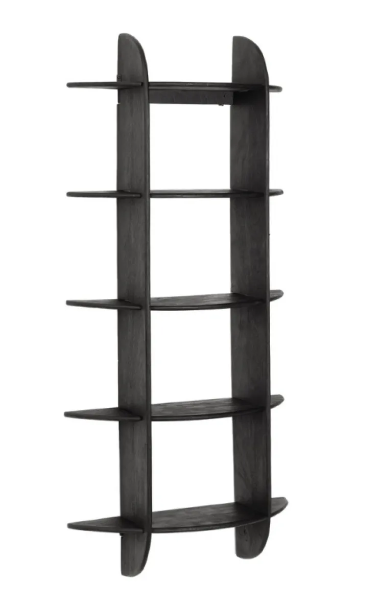 Mensole E Pensili>Bizzotto MENSOLA 5P WESTWOOD NERO