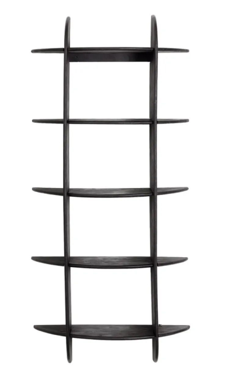 Mensole E Pensili>Bizzotto MENSOLA 5P WESTWOOD NERO