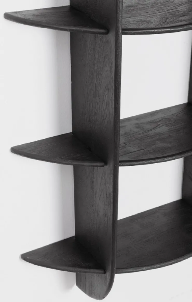 Mensole E Pensili>Bizzotto MENSOLA 5P WESTWOOD NERO