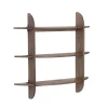 Mensole E Pensili>Bizzotto MENSOLA 3P WESTWOOD RUSTIC BROWN