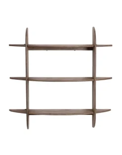 Mensole E Pensili>Bizzotto MENSOLA 3P WESTWOOD RUSTIC BROWN