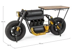 Carrelli Ed Espositori>Bizzotto MOBILE BAR IN ACCIAIO - MOTO SPEED