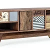 Porta Tv E Mobili Bassi>Bizzotto MOBILE IN LEGNO - DHAVAL