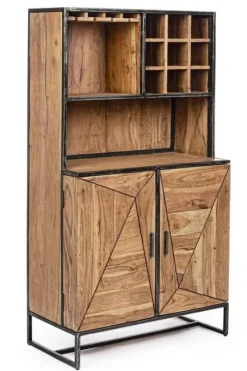 Mobili Bar E Cantinette|Mobili Contenitori>Bizzotto MOBILE IN LEGNO - EGON