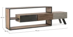 Porta Tv E Mobili Bassi>Bizzotto MOBILE IN LEGNO - MANCHESTER