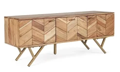 Porta Tv E Mobili Bassi>Bizzotto MOBILE IN LEGNO - RAIDA