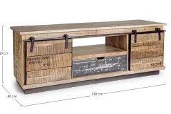 Porta Tv E Mobili Bassi>Bizzotto MOBILE IN LEGNO - TUDOR