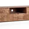 Porta Tv E Mobili Bassi>Bizzotto MOBILE PORTA TV 2A-1C KINDIA 140X42X55