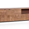 Porta Tv E Mobili Bassi>Bizzotto MOBILE PORTA TV 2A-1C KINDIA 180X42X55