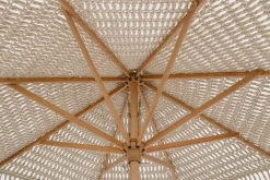Ombrelloni>Bizzotto OMBRELLONE MACRAME 2.5M NAT
