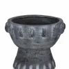 Vasi E Coprivasi>Bizzotto P. VASO BUCCHERO TONDO GRIGIO D39